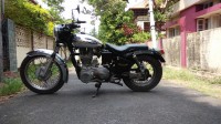 Chrome And Black Royal Enfield Bullet Machismo A350