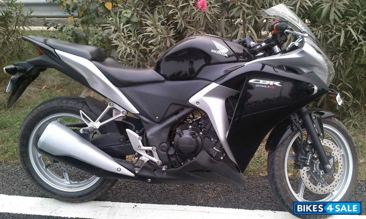 Black Nd Silver Honda CBR 250R