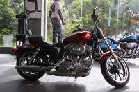 Red Harley Davidson Superlow