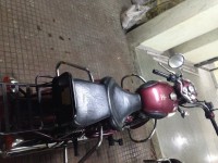 Dark Red Royal Enfield Classic 500
