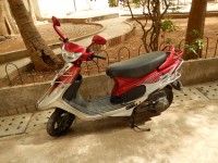 Red TVS Scooty Pep
