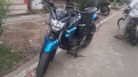 Blue Black Yamaha FZ-S FI V2