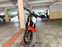 Orange Black Yamaha FZ-S