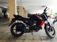 Orange Black Yamaha FZ-S