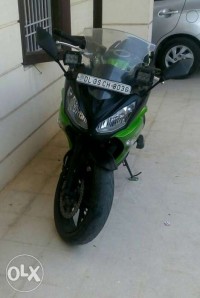 Black - Green Kawasaki Ninja 650R