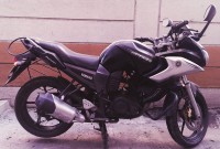 Black Yamaha Fazer