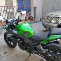 Green Kawasaki Z250