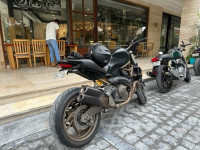 Matte Black Ducati Monster 821
