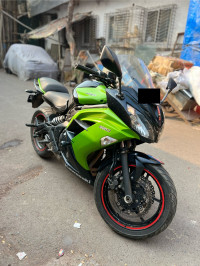 Green Black Kawasaki Ninja 650R