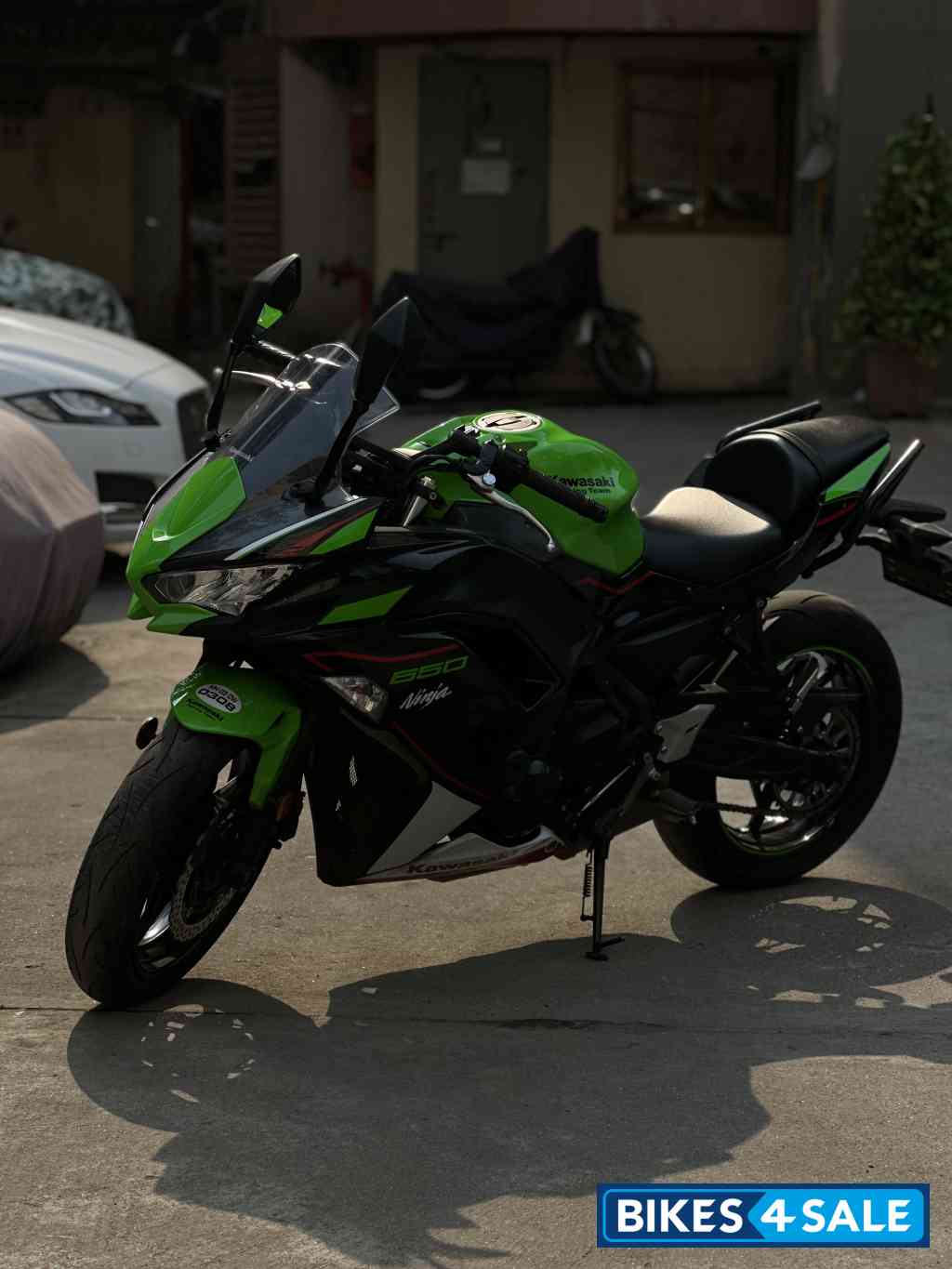 Green Kawasaki Ninja 650 BS6 2021