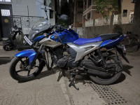 Blue Yamaha SZ-R
