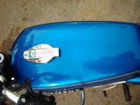 Aqwa Blue Yamaha RX 100