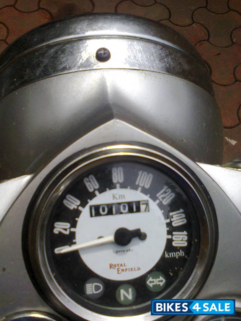 Silver Royal Enfield Bullet Electra Twinspark Silver Royal Enfield Bullet Electra Twinspark