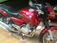 Red Bajaj Pulsar 150 DTSi