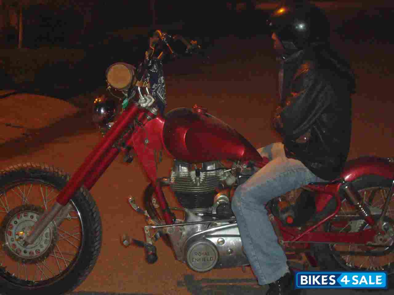Cherry Red Modified Bike Cherry Red Modified Bike