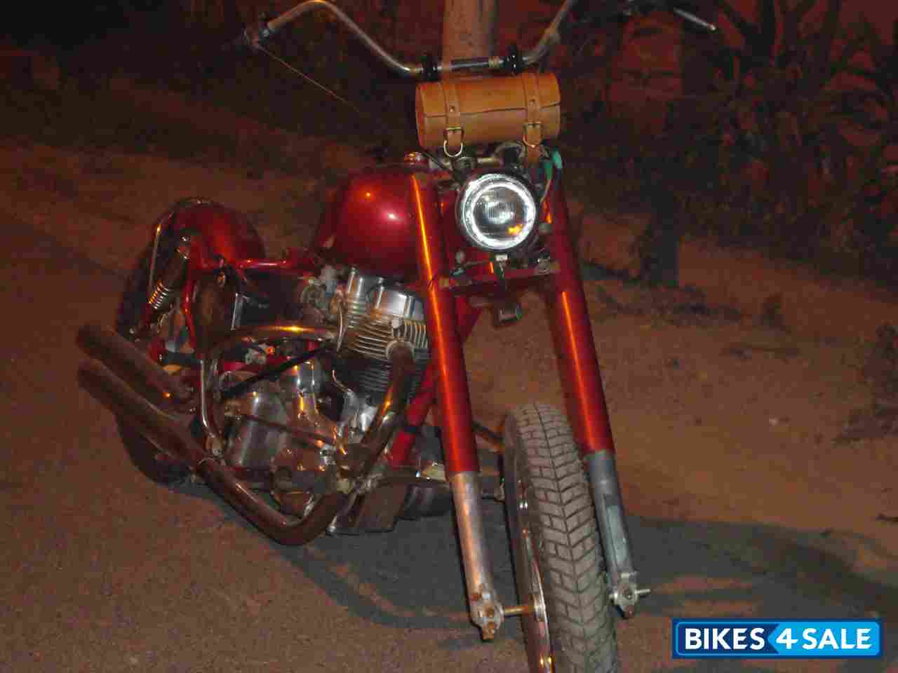 Cherry Red Modified Bike Cherry Red Modified Bike