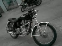 Black Royal Enfield Bullet Standard 350