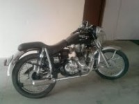 Black Royal Enfield Bullet Standard 350