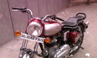 Brown & Steel Gray Combo Royal Enfield Bullet Electra 5S