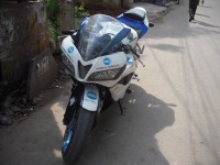 White Honda CBR 600RR