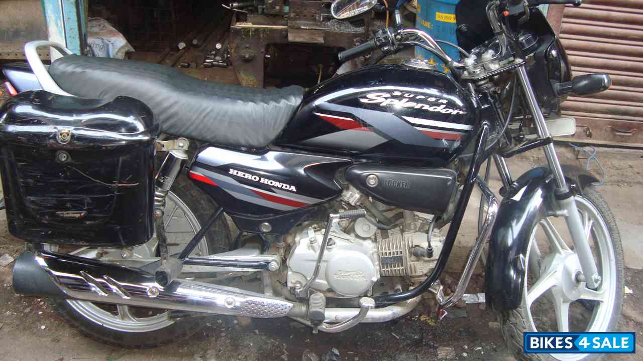 hero super splendor black colour
