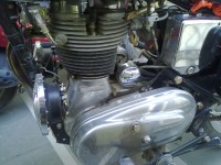 Black Royal Enfield Bullet Standard 350