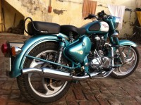 Greenish Royal Enfield Classic 500