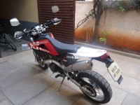White And Red Imported Husqvarna