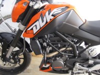Orange KTM Duke 200