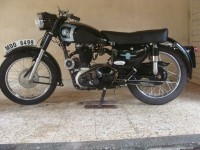 Black Vintage Bike  1956 jampot