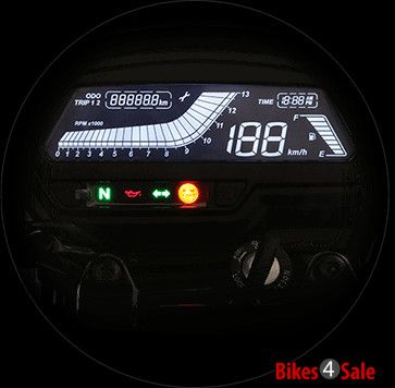 LCD instrument Console