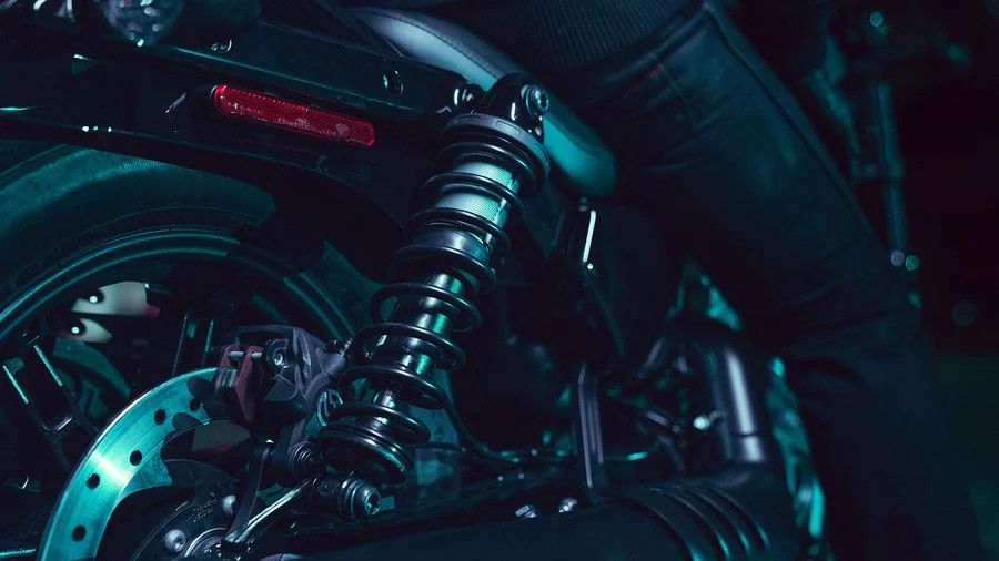 Harley Davidson 2023 Nightster - Exposed Dual Rear Shocks