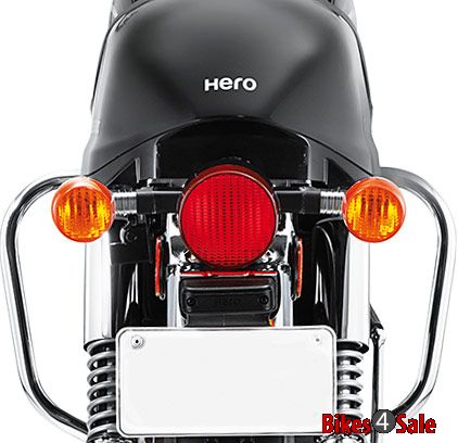 Hero Splendor Pro Classic - Classic Round Tail Light