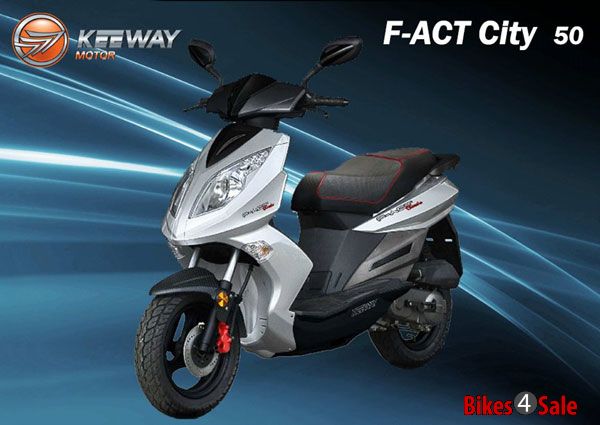 Keeway Fact City 50 - White Color