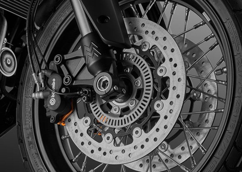 Moto Morini Seiemmezzo Scrambler - Brake
