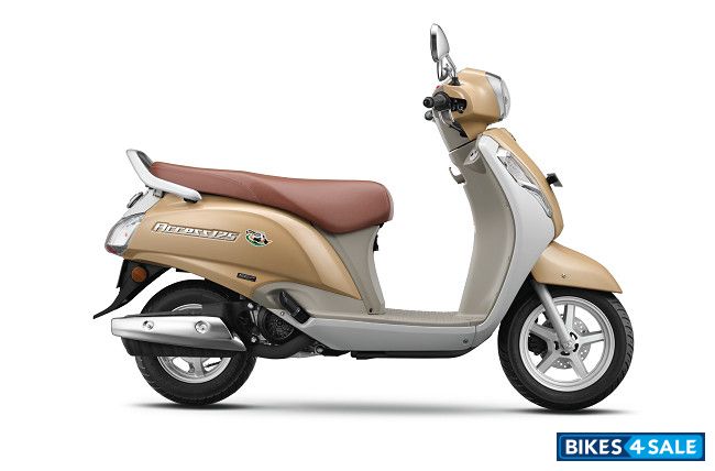 Suzuki Access 125 Special Edition BS6 - Pearl Shining Beige/Pearl Mirage White