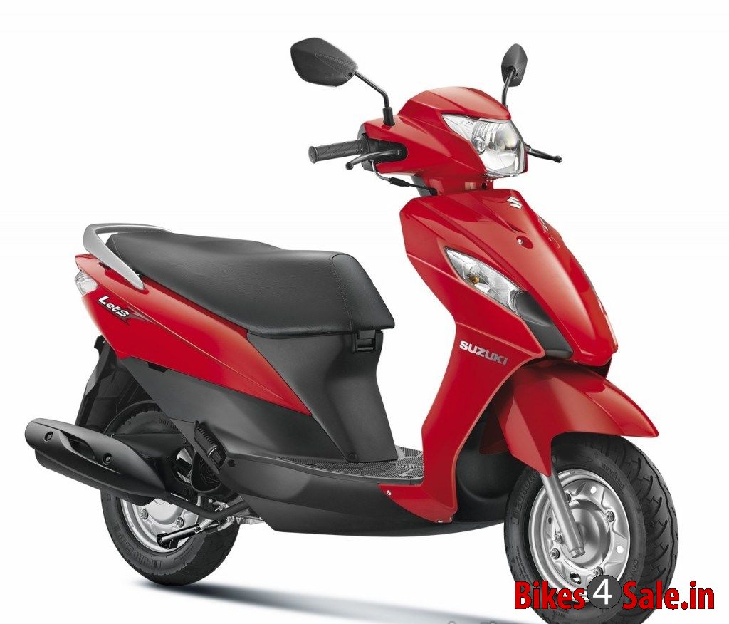Red color. Suzuki Lets 110 Scooter Picture Gallery - Bikes4Sale1024 x 876