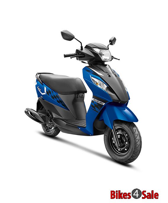 Suzuki Lets 110 - 2017 Suzuki Lets Matte Blue