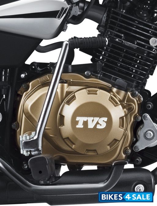 TVS Victor Premium Edition - Golden Clutch Cover