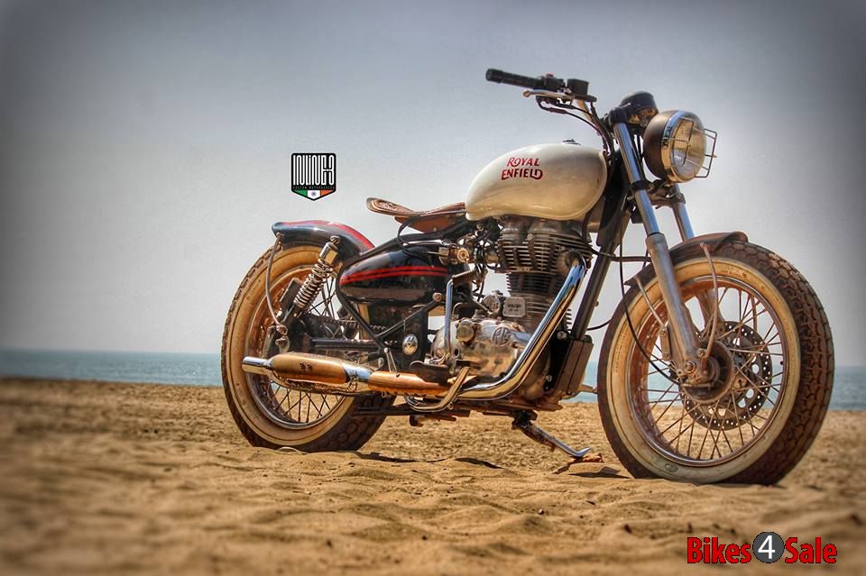 Inline3 Custom Motorcycles Beach Tracker Shwocased At Rider Mania