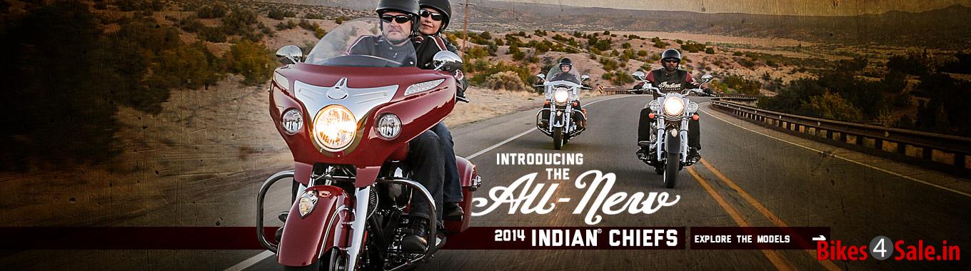 2014 Indian Motorcycle Chief Line-up