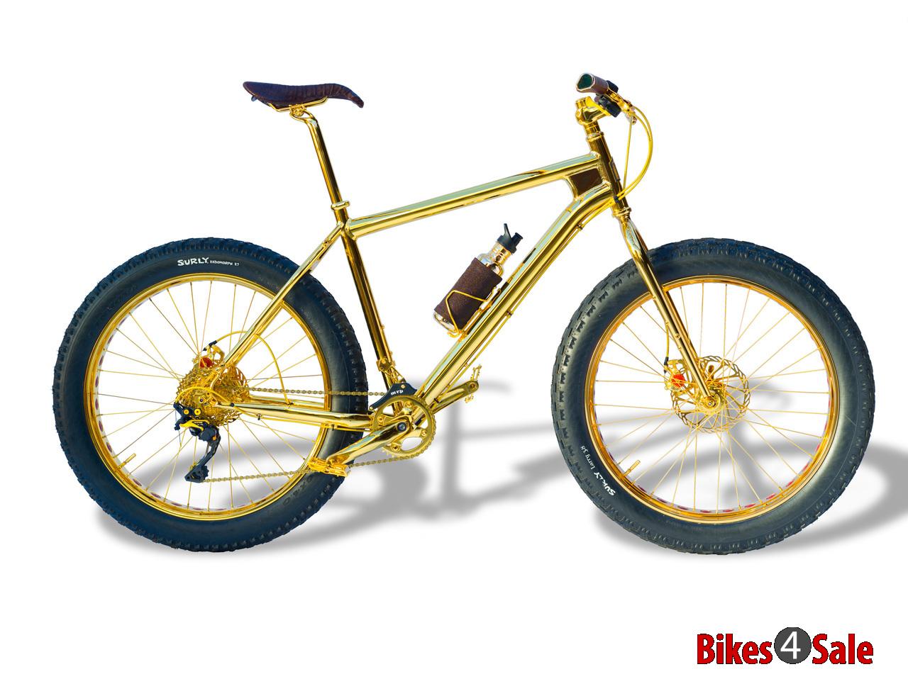 24k Gold Extreme Mountain Bike 1