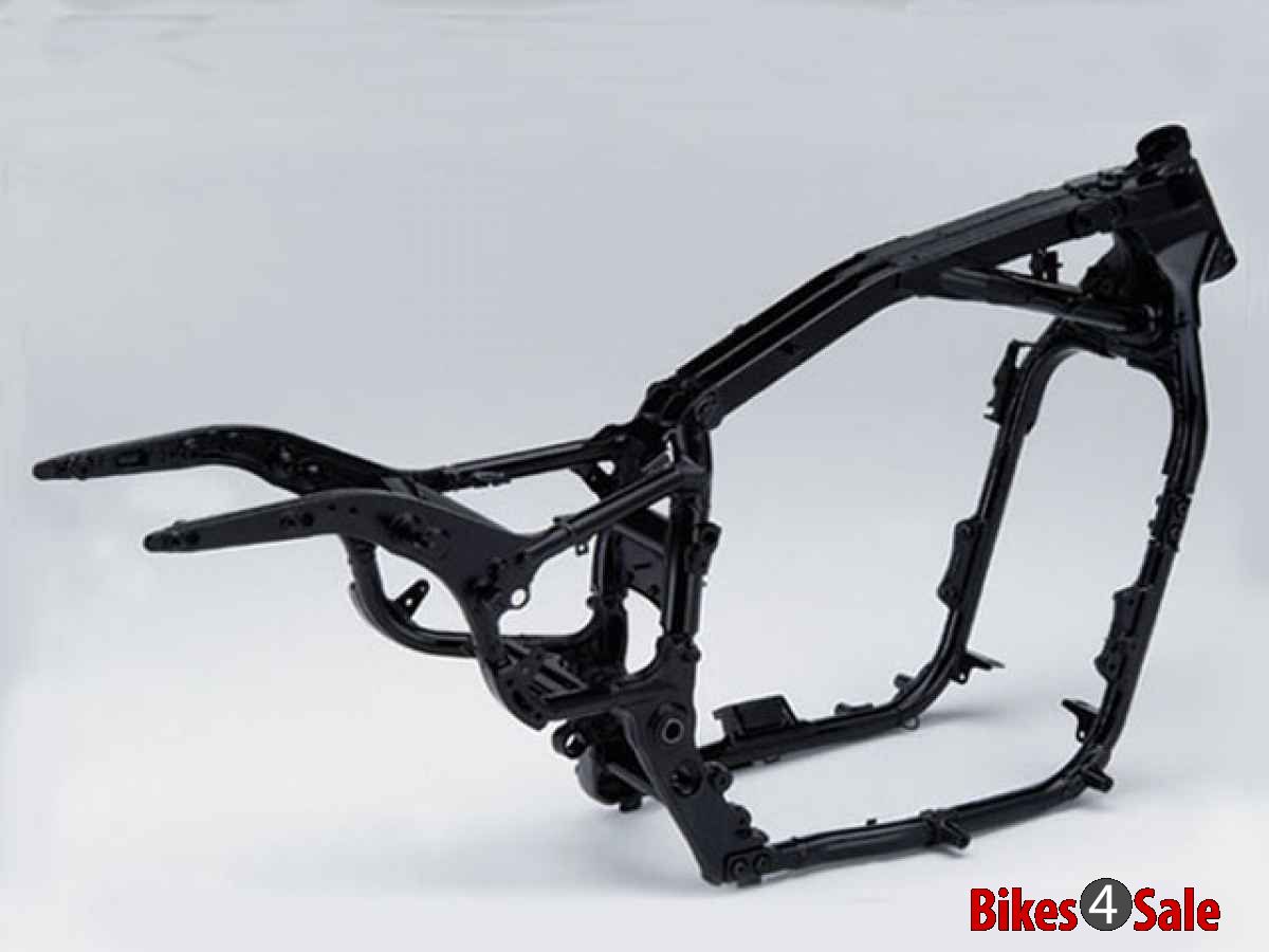 Double Cradle Frame Motorcycle