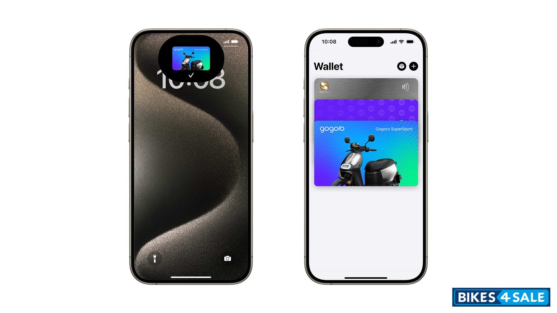 Gogoro Apple Wallet Integration Phone View