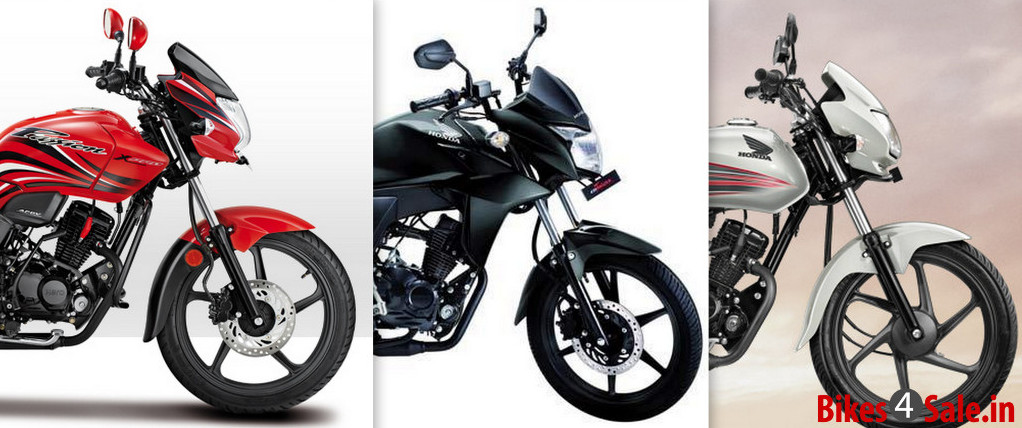 Hero Passion X Pro Vs Honda Dream Yuga Vs Honda CB Twister