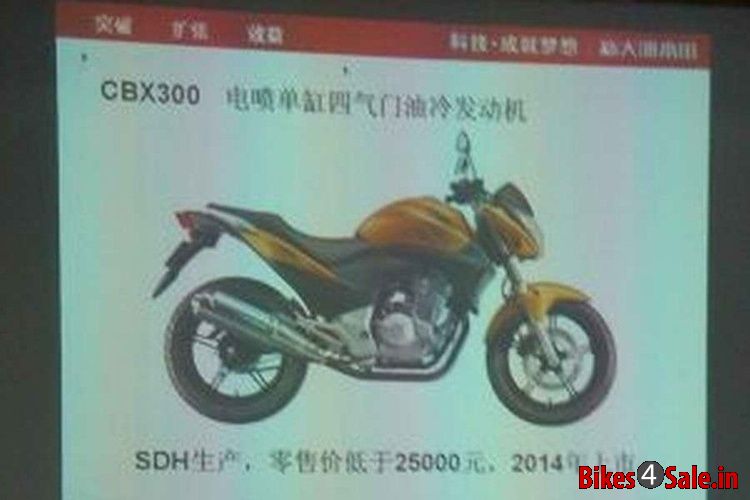Honda CBX300 Leaked Pic