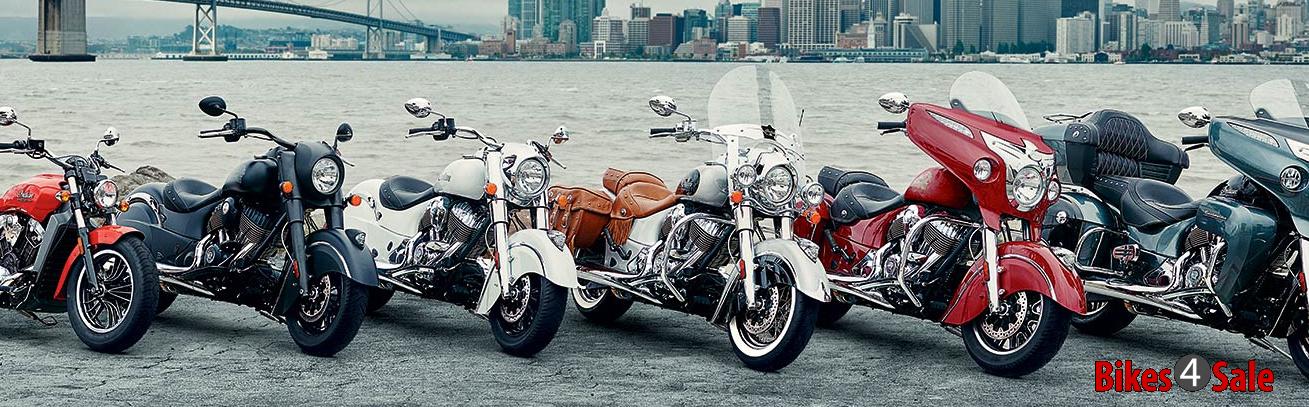 Indian Motorcycles Lineup 2016