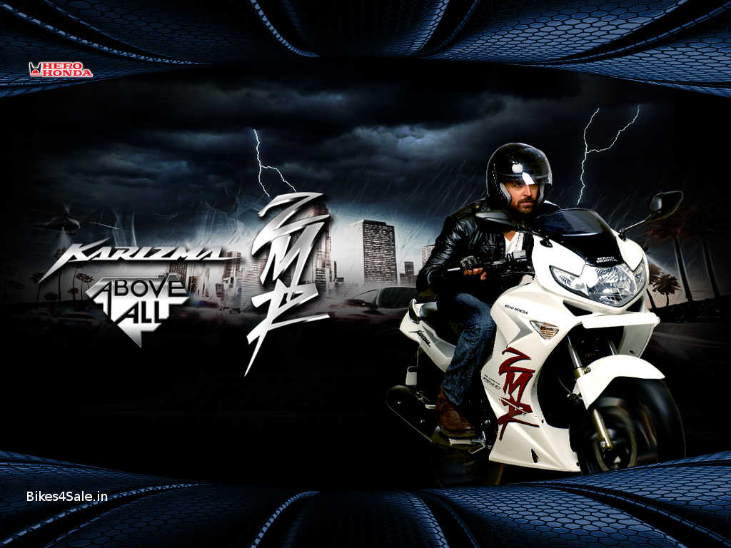 Hero Honda Karizma ZMR Wallpaper Hrithik Roshan
