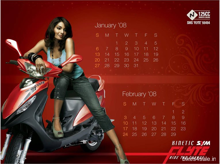Bipasha Flyte Calendar