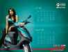 Kinetic Mahindra Flyte Calendar